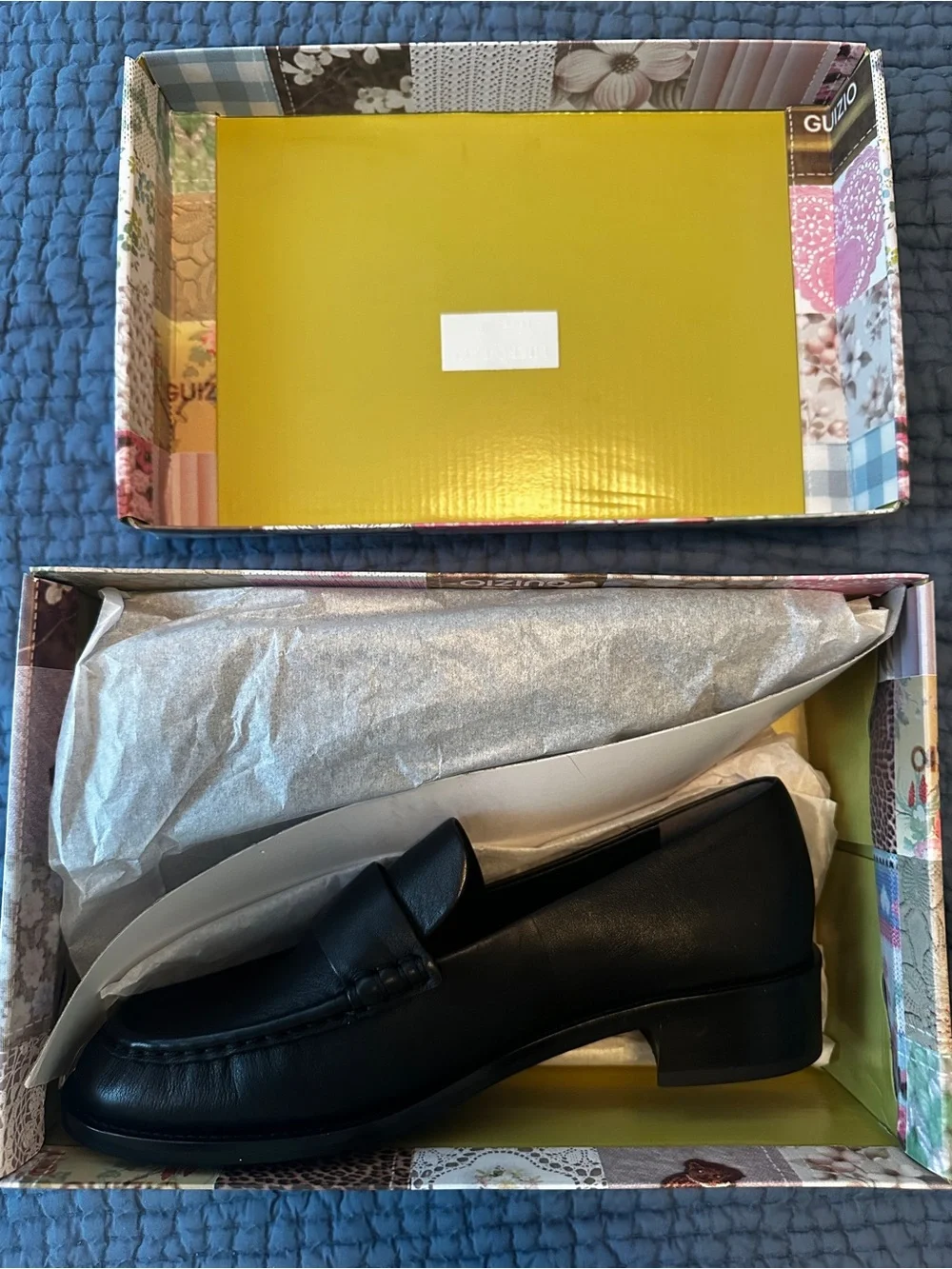 Romeo Loafer Women’s Black Leather Penny Loafers